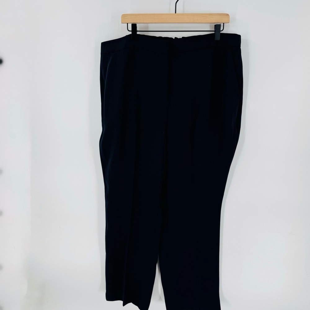 CLEARANCE J. Crew Navy Blue Kate Dress Work Classic Trousers Plus Size 20T - Picture 10 of 11